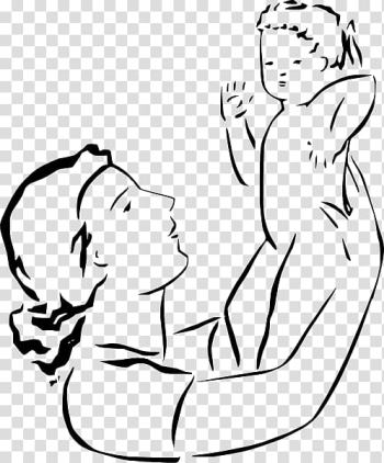 Mother Child Line art , Mom And Baby Cartoon transparent background PNG clipart Mother Child Line art , Mom And Baby Cartoon transparent background PNG clipart