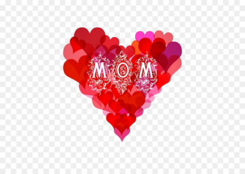 Mother's Day Gift Illustration - MOM Mother's Day Gift Illustration - MOM