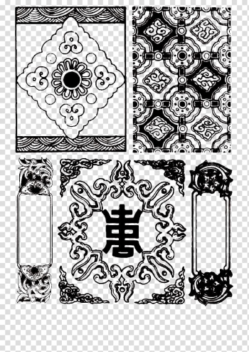 Motif Chinoiserie, China Wind pattern frame transparent background PNG clipart Motif Chinoiserie, China Wind pattern frame transparent background PNG clipart