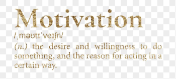 Motivation png dictionary word sticker, | Free PNG - rawpixel