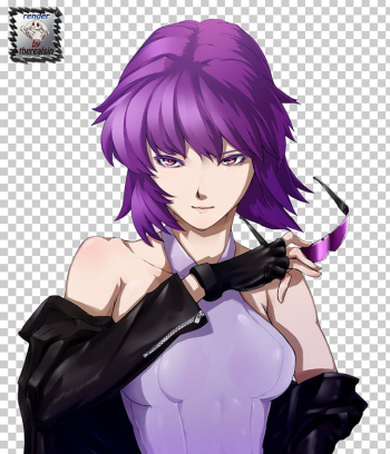 Motoko Kusanagi Anime Ghost In The Shell Studio Ghibli Cyborg PNG ...
