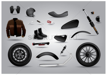 Motorbike accessories collection Motorbike accessories collection