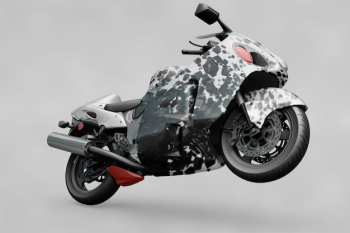 Motorbike mockup