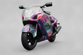 Motorbike mockup Motorbike mockup