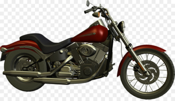 Motorcycle accessories Bicycle Cruiser - Retro Cool Motorcycle 