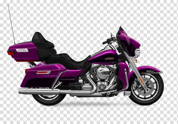 Motorcycle accessories Harley-Davidson Electra Glide Cruiser, motorcycle transparent background PNG clipart