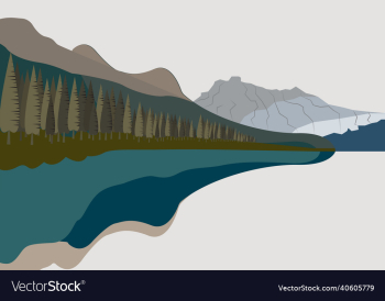 mountain behind the lake mountain behind the lake
