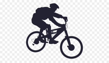 Mountain bike Bicycle Cycling Silhouette - bmx 