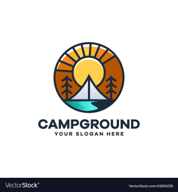 mountain camping logo design mountain camping logo design