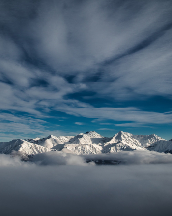 Mountain During Winter Season Mountain During Winter Season