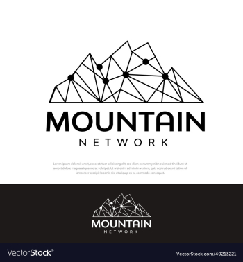 mountain line logo internet network mountain line logo internet network