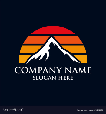 mountain logo design mountain logo design