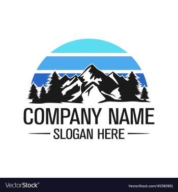 mountain logo design mountain logo design