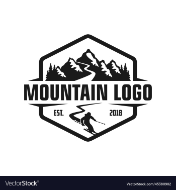 mountain logo design