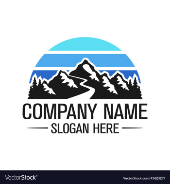 mountain logo design mountain logo design