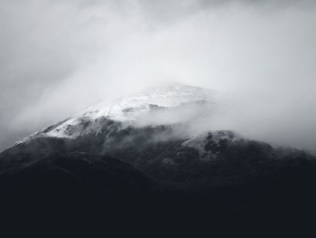 mountain surrounded with fogs mountain surrounded with fogs