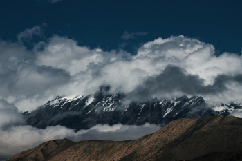 Mountain Under White Clouds Mountain Under White Clouds