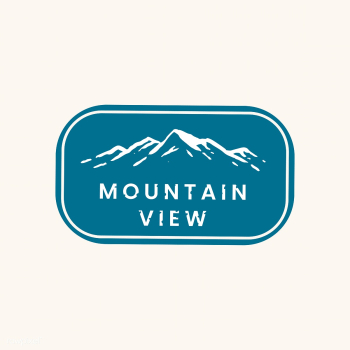 Mountain view badge | Free stock vector - 575118 Mountain view badge | Free stock vector - 575118