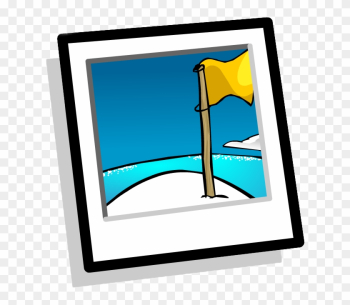 Mountaintop Background Clothing Icon Id - Picture Frame
