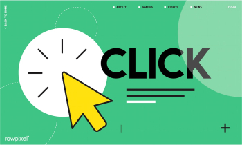 Mouse background click | Free stock vector - 396049