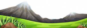 Moutain green foreground scene Free Vector Moutain green foreground scene Free Vector
