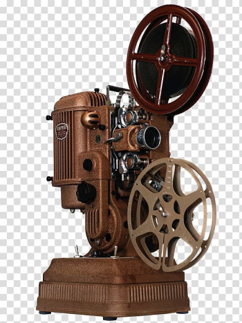 Movie camera Video camera, Vintage retro movie camera assignment transparent background PNG clipart