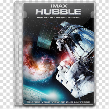 Movie Icon Mega , Hubble, Imax Hubble DVD case transparent ...