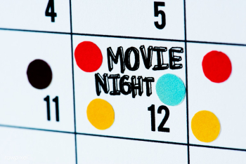 Movie night calendar reminder | Free stock photo - 377914 Movie night calendar reminder | Free stock photo - 377914
