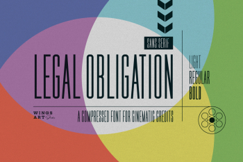 Movie Poster Credit Block Font: Legal Obligation Sans Serif Movie Poster Credit Block Font: Legal Obligation Sans Serif