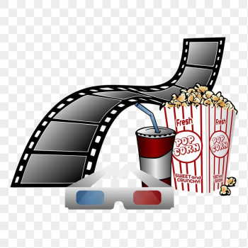 Movie set png sticker, entertainment | Free PNG - rawpixel