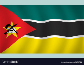 mozambique flag background