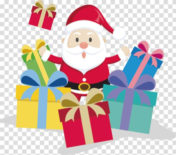 Mrs. Claus Santa Claus Christmas Gift Father, Christmas gift transparent background PNG clipart