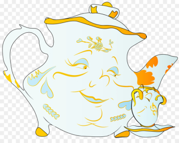 Mrs. Potts Chip Illustration Art Barstje - chip 