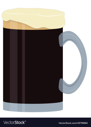 mug of cold dark beer mug of cold dark beer