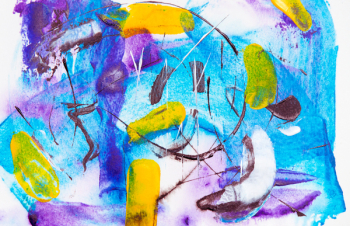 Multi-colored Abstract Artwork Multi-colored Abstract Artwork