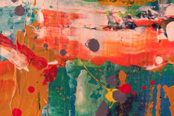 Multi-colored Abstract Painting Multi-colored Abstract Painting