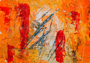 Multi-colored Abstract Painting Multi-colored Abstract Painting