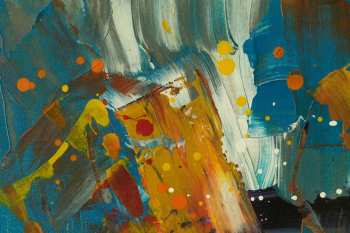 Multi-colored Abstract Painting Multi-colored Abstract Painting