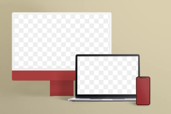 Multi-device screen png mockup, computer, | Free PNG Mockup - rawpixel