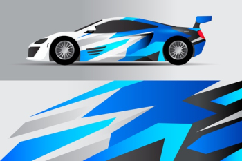 Multi tone car warp design Free Vector Multi tone car warp design Free Vector