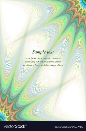 Multicolor page corner star design template vector image Multicolor page corner star design template vector image