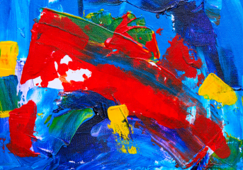 Multicolored Abstract Art Illustration Multicolored Abstract Art Illustration