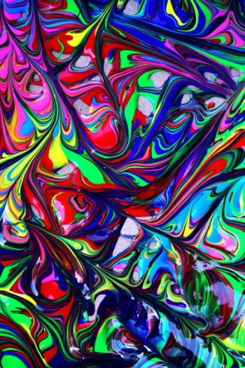 Multicolored Abstract Artwork Multicolored Abstract Artwork
