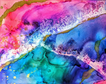 Multicolored Abstract Painting Multicolored Abstract Painting