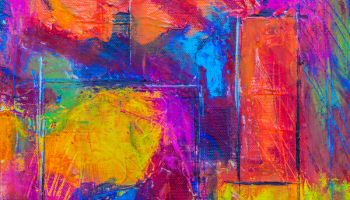 Multicolored Abstract Painting Multicolored Abstract Painting