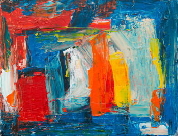 Multicolored Abstract Painting Multicolored Abstract Painting