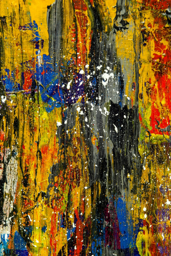 Multicolored Abstract Painting Multicolored Abstract Painting