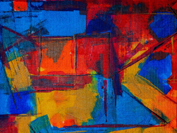 Multicolored Abstract Painting Multicolored Abstract Painting