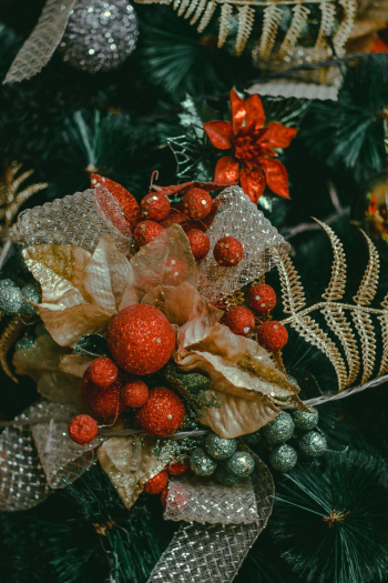 Multicolored Christmas Wreath Multicolored Christmas Wreath