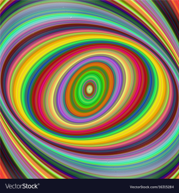 Multicolored ellipse fractal art background vector image Multicolored ellipse fractal art background vector image